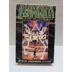 Illuminati: The Game of Conspiracy Deluxe Edition Card Game Steve‎ Jackson Games